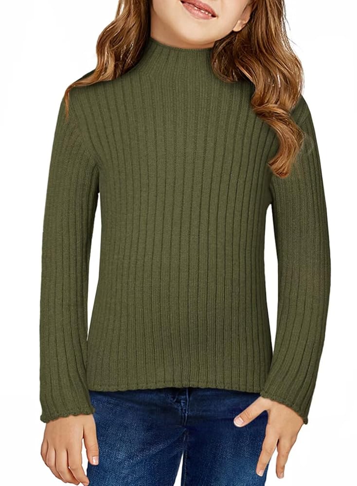 Amazon.com: DOKOTOO KIDS Girls Long Sleeve Soft Knit